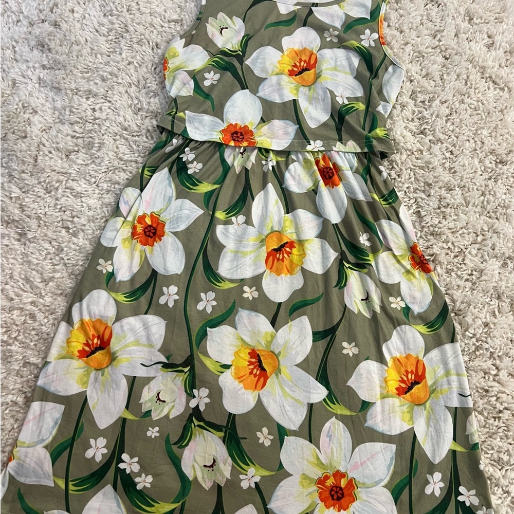 Floral Nursing — Postpartum Dress